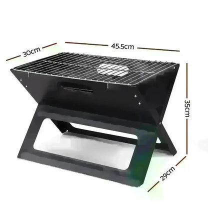 Grillz Notebook Portable Charcoal BBQ Grill - Sprung Outdoors 