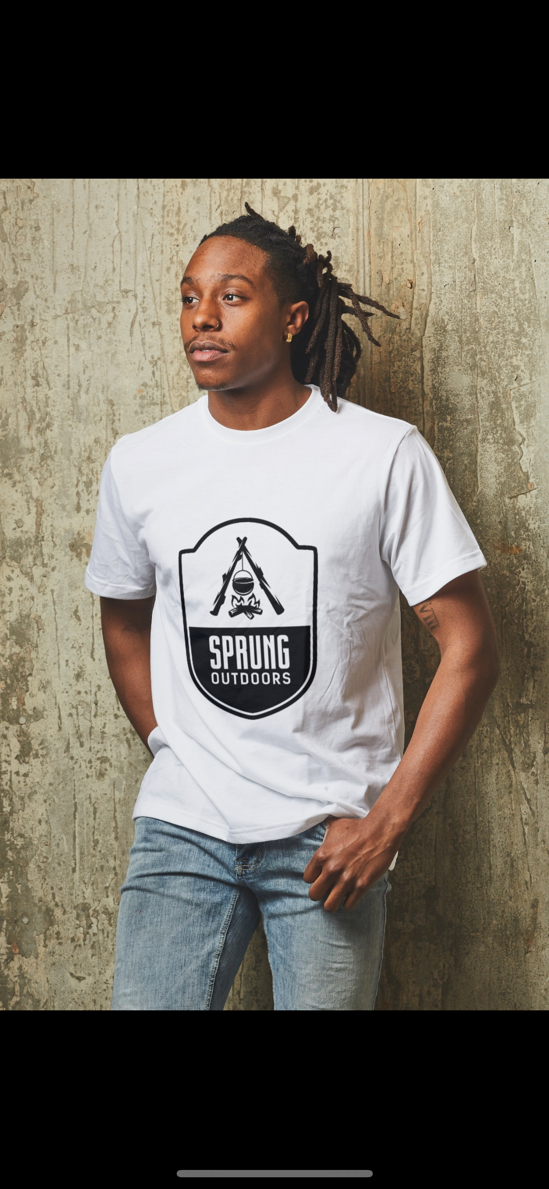 Sprung Outdoors Tshirt Logo Spring Release Sprung Outdoors 