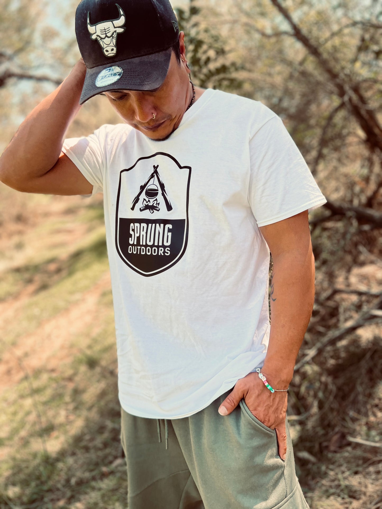 Sprung Outdoors ® with Text - Tshirt Spring Collection - Sweatshirt - Outdoor - Apparel - StreetwearAustralia Sprung Outdoors