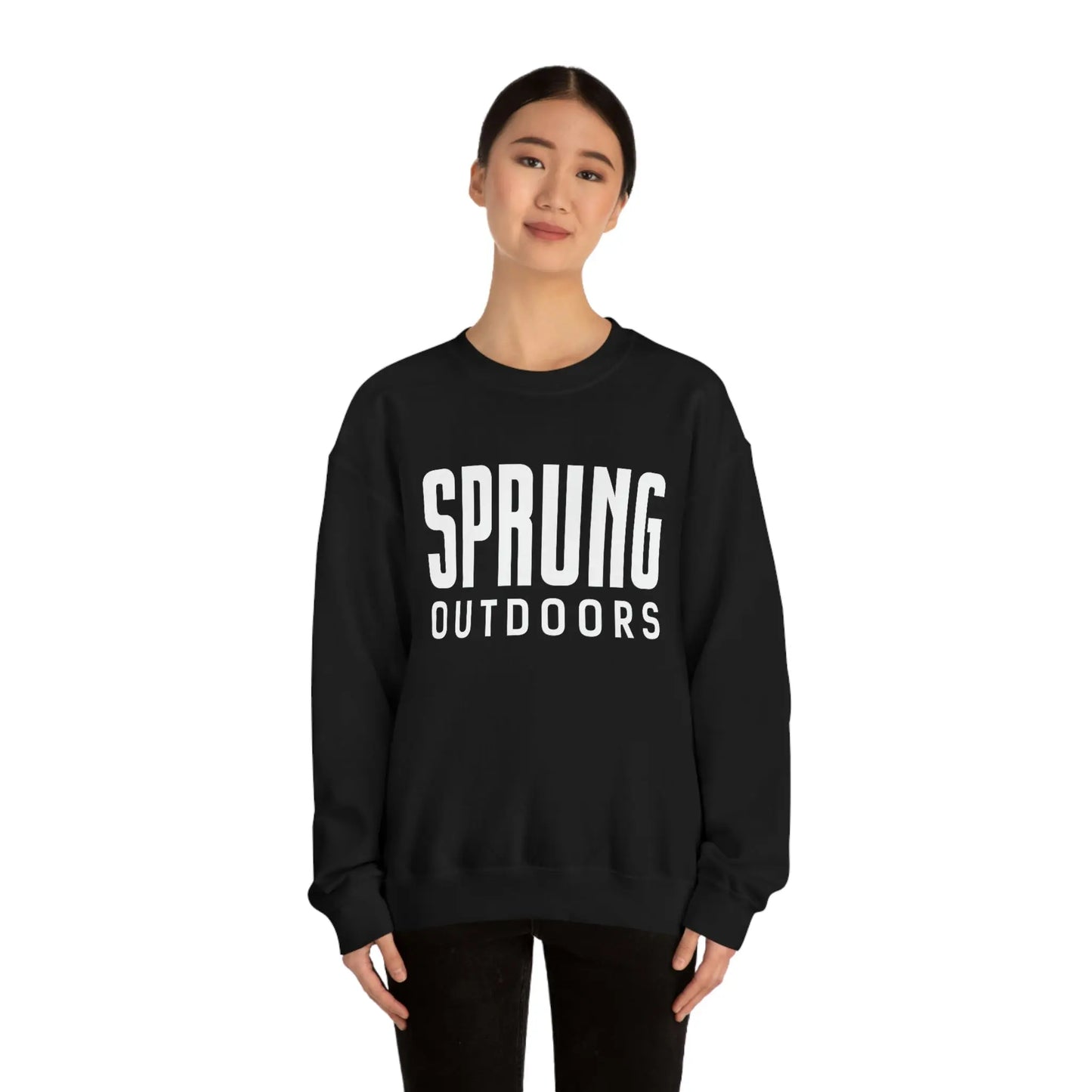 Sprung Outdoors Unisex Heavy Blend Crewneck Sweatshirt Printify