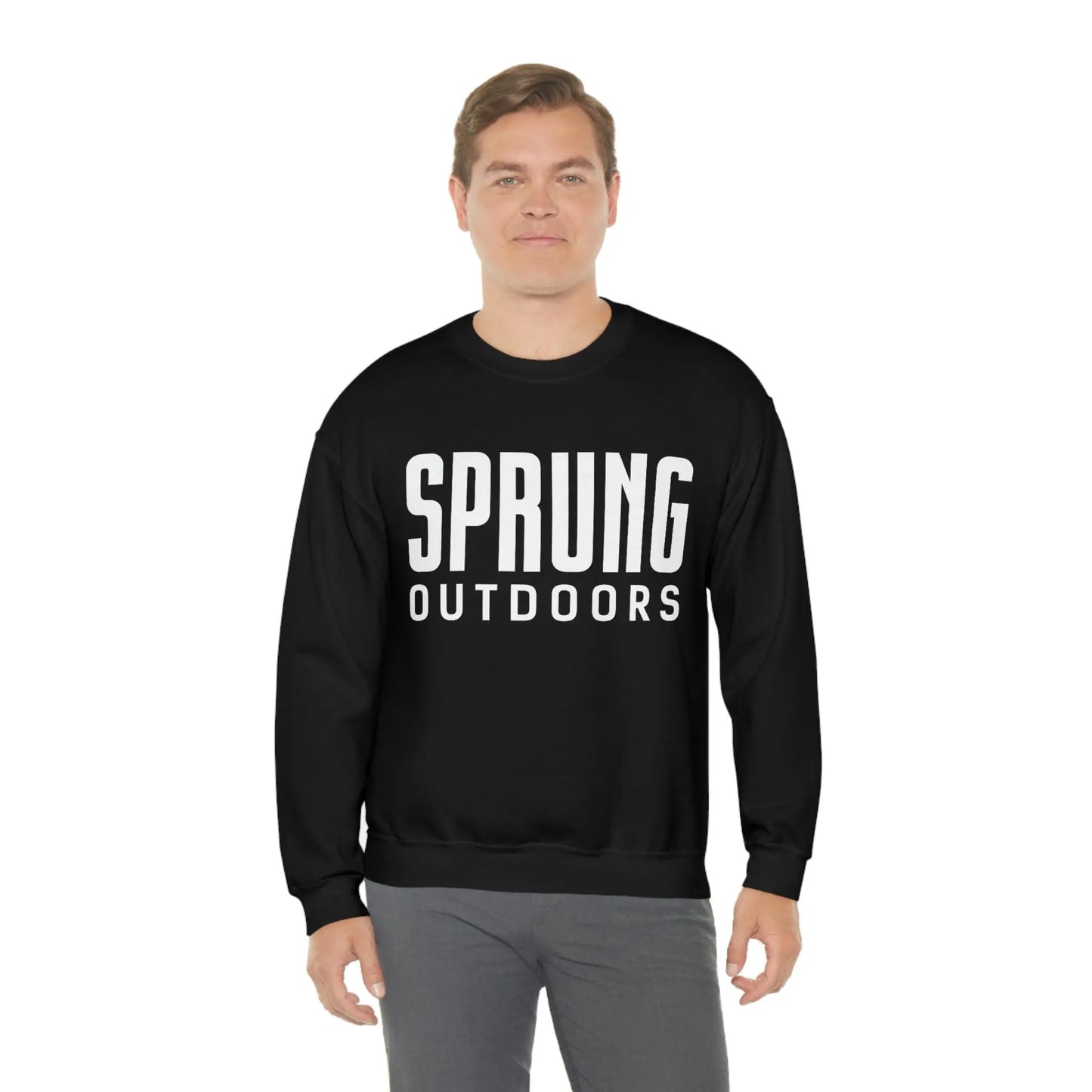 Sprung Outdoors Unisex Heavy Blend Crewneck Sweatshirt Printify