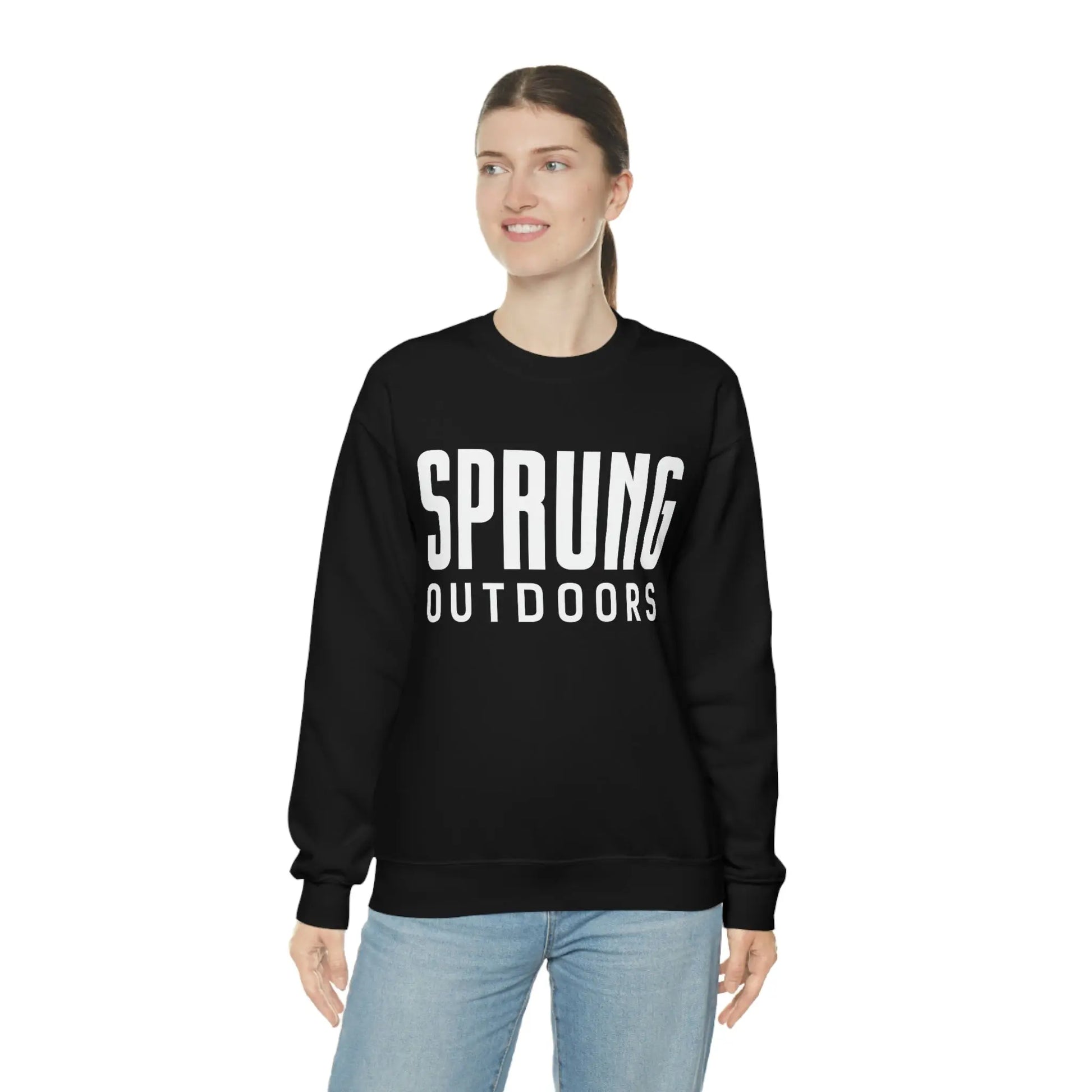 Sprung Outdoors Unisex Heavy Blend Crewneck Sweatshirt Printify