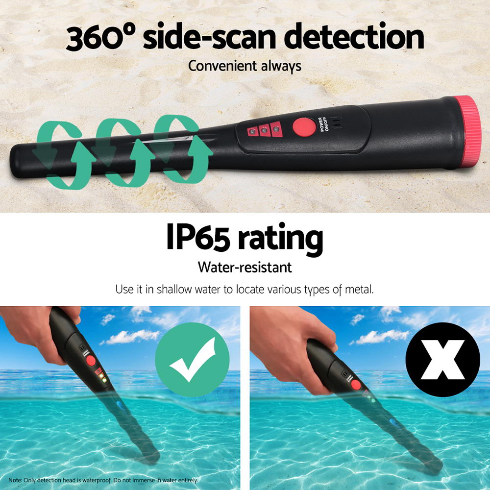 Pinpointer Metal Detector - Black Sprung Outdoors 