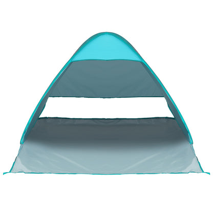 Weisshorn Pop Up Beach Tent Camping Hiking 3 Person Sun Shade Fishing Shelter Sprung Outdoors 