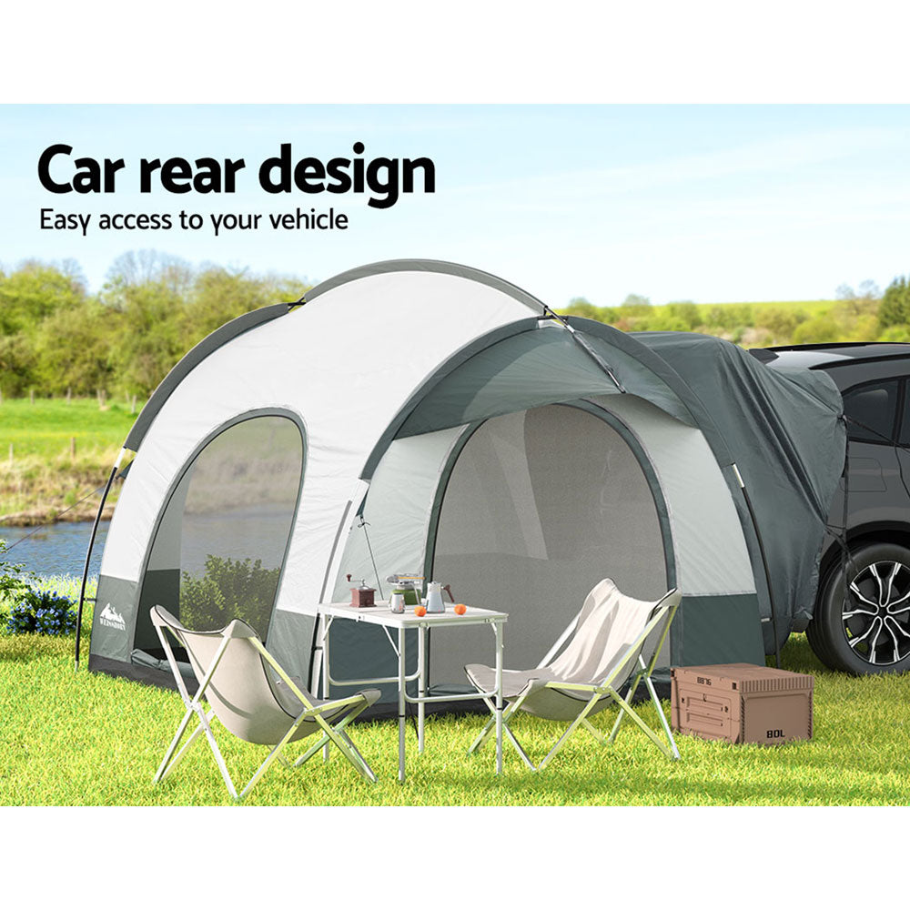 Weisshorn Camping Tent Car SUV Rear Extension Canopy Portable Outdoor Family 4WD - Sprung Outdoors 