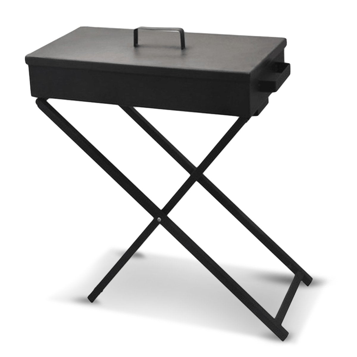 Wallaroo Charcoal BBQ Grill - Adjustable Height Sprung Outdoors 