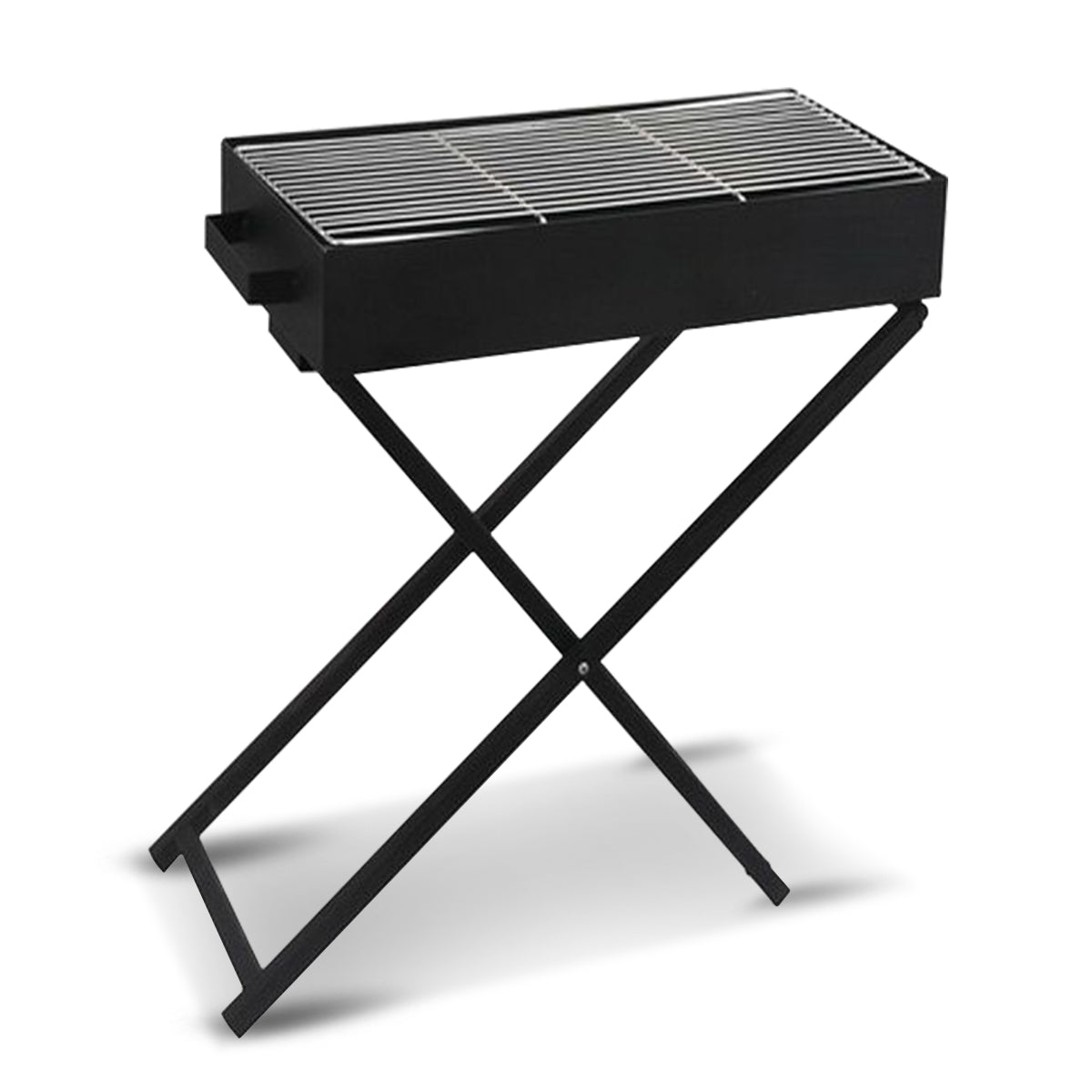 Wallaroo Charcoal BBQ Grill - Adjustable Height Sprung Outdoors 