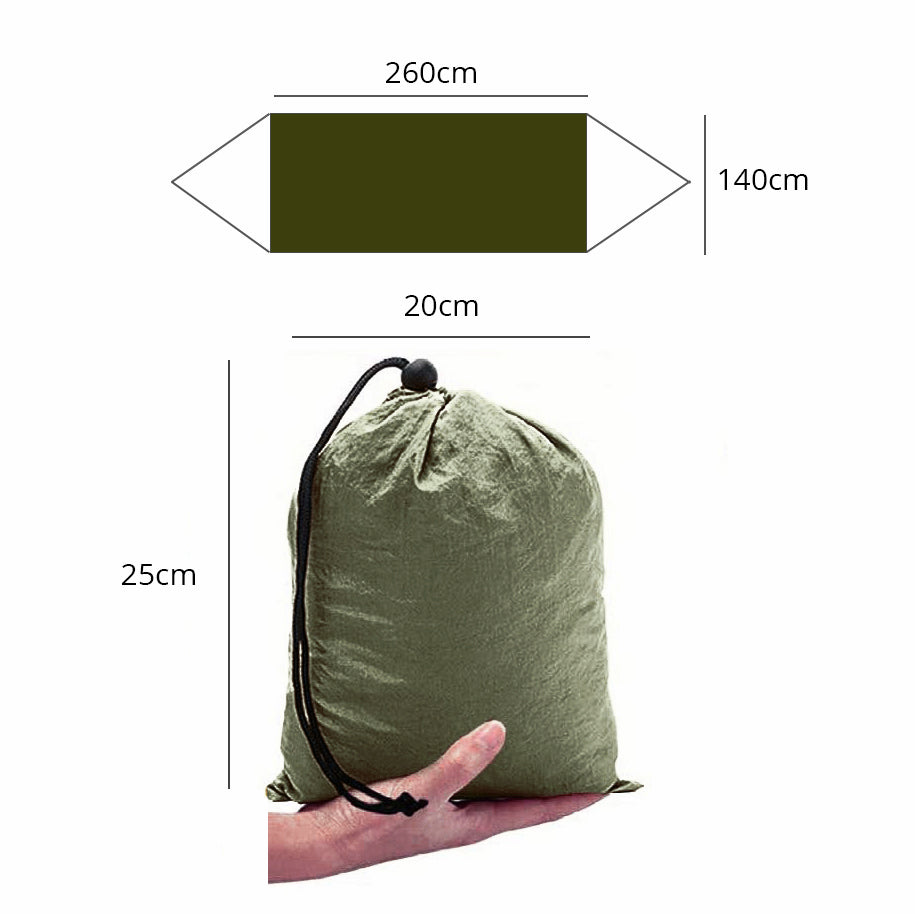 Upgraded Camping Hammock with Mosquito Net - Sprung Outdoors 