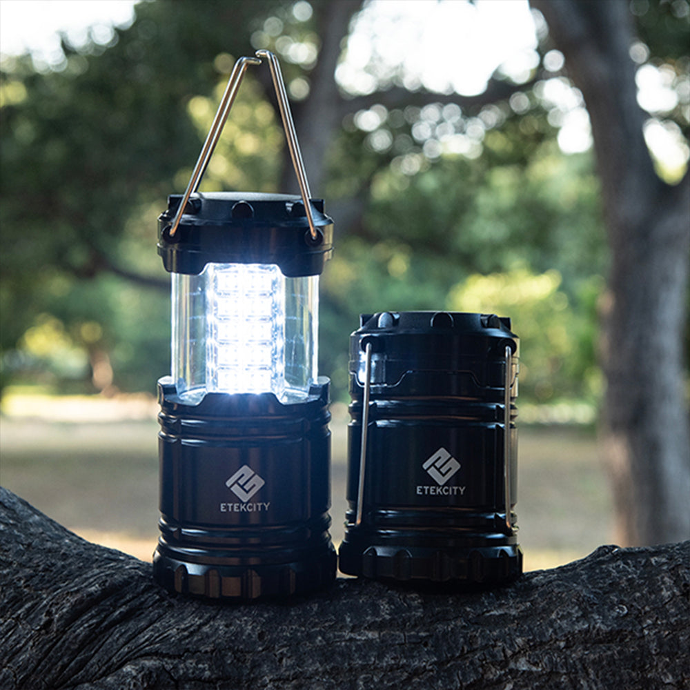 Etekcity Lantern Camping Lantern - 2 Pack - Black - Sprung Outdoors 