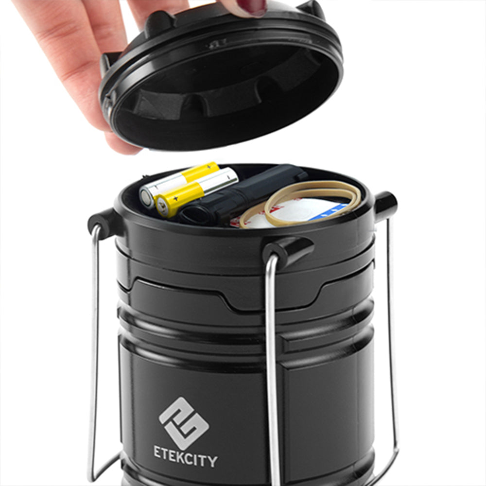 Etekcity Lantern Camping Lantern - 2 Pack - Black - Sprung Outdoors 