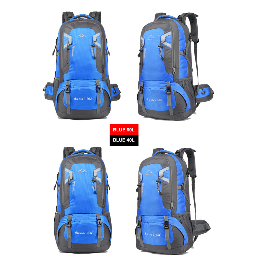 40L Waterproof Outdoor Hiking Backpack Camping Outdoor Trekking Bag(Blue) - Sprung Outdoors 