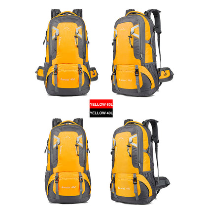 40L Waterproof Outdoor Hiking Backpack Camping Outdoor Trekking Bag(Yellow) - Sprung Outdoors 