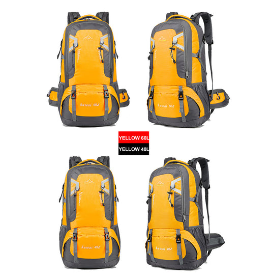 40L Waterproof Outdoor Hiking Backpack Camping Outdoor Trekking Bag(Yellow) - Sprung Outdoors 